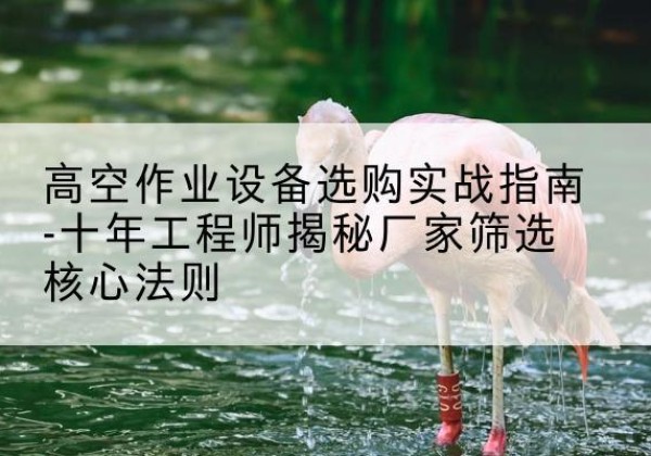 太子河剪叉式升降机厂家-高空作业设备选购实战指南-十年工程师揭秘厂家筛选核心法则